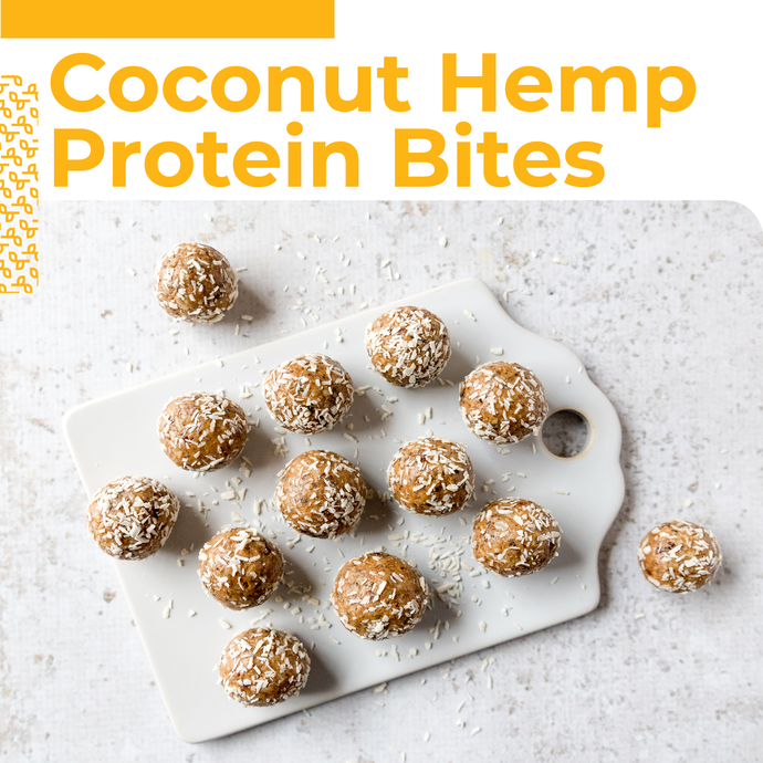 Coconut Protein Hemp Bites