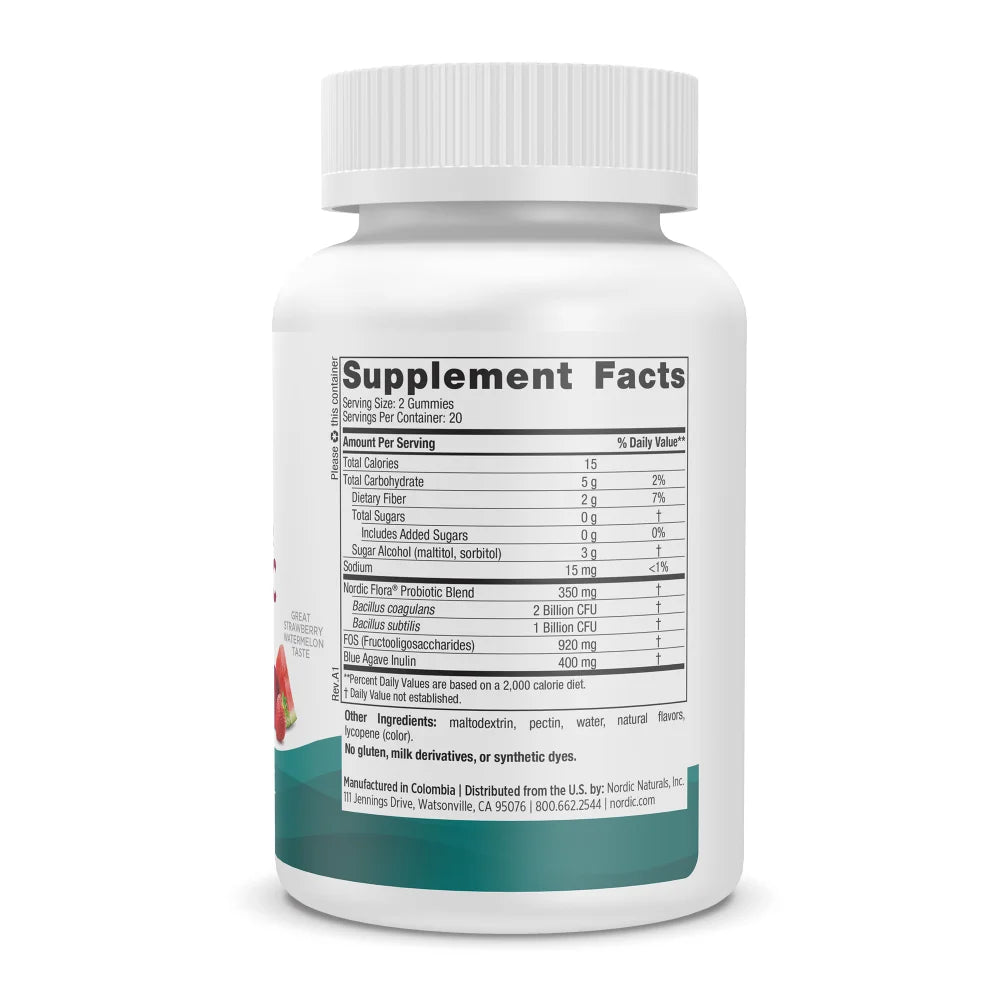 Zero Sugar Probiotic 40 Gummies