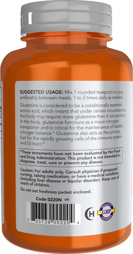 L Glutamine Pure Powder 6 oz