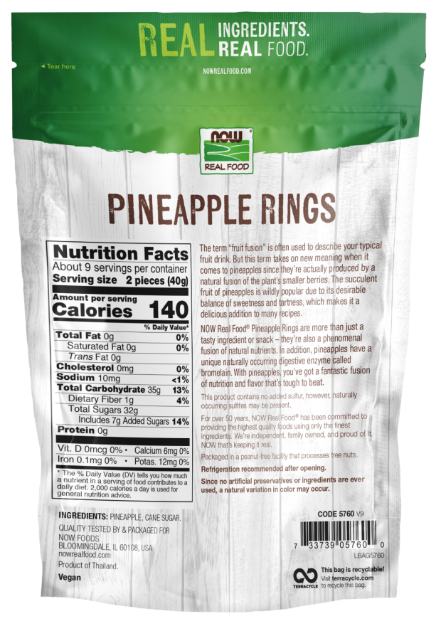 Pineapple Rings 12 oz