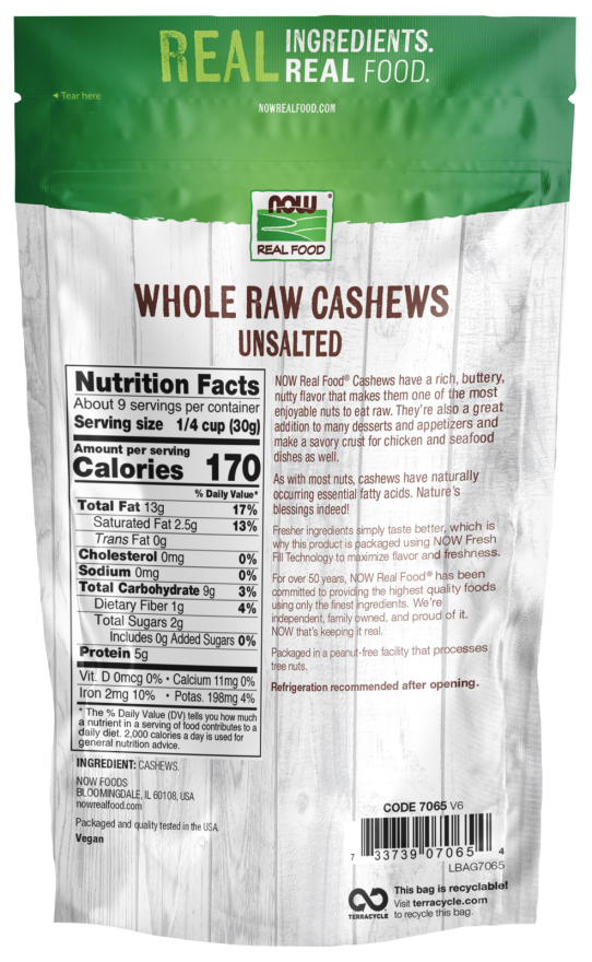 Cashews Raw 10 oz