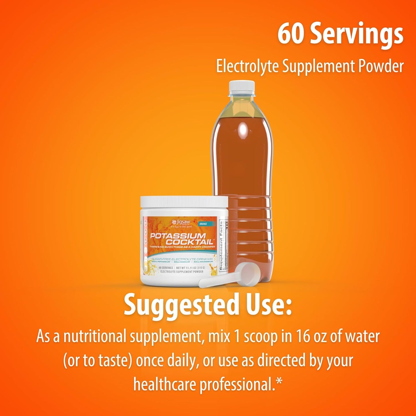 Pickleball Cocktail Orange 60 Servings