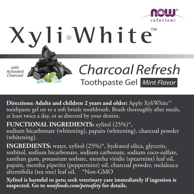 Xyliwhite Charcoal Refresh Toothpaste 6.4 oz