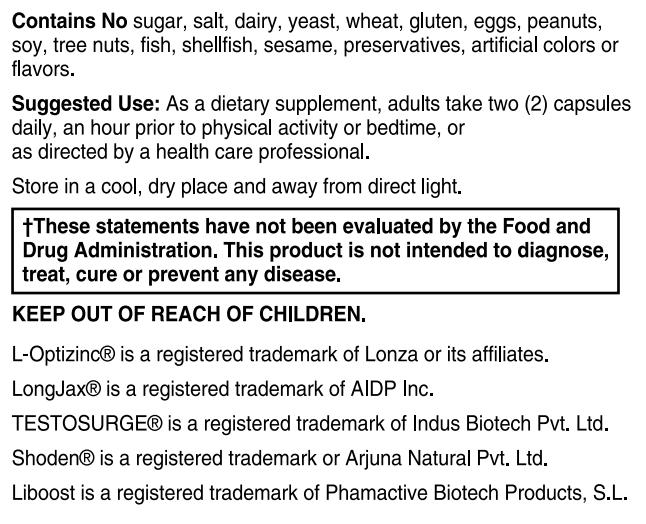 Advance Testosterone Support 60 VeganCaps