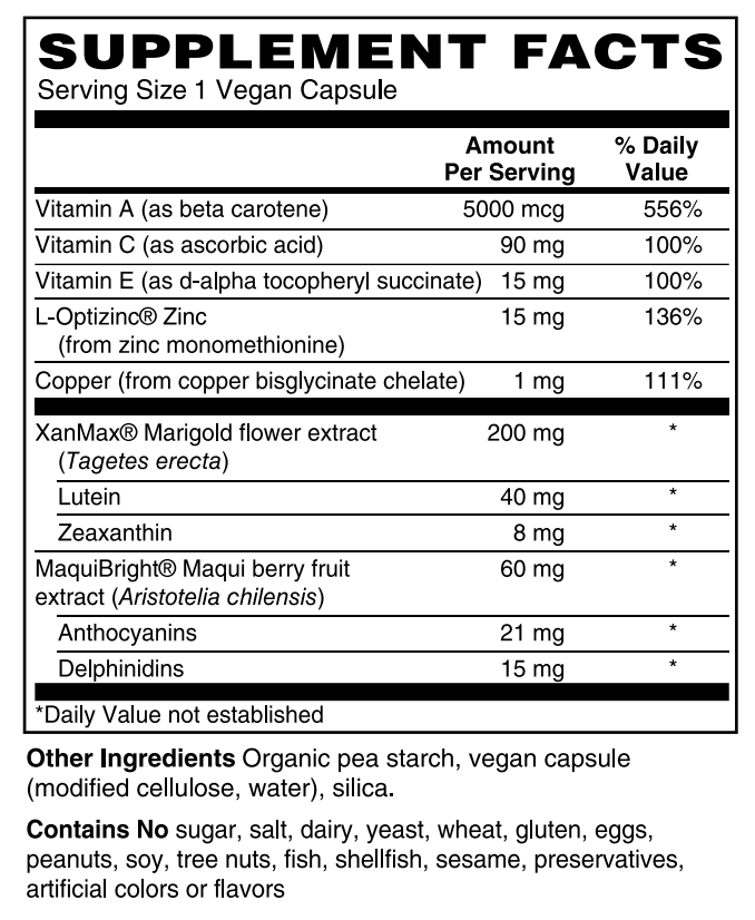 Advanced Eye Care 30 VeganCaps