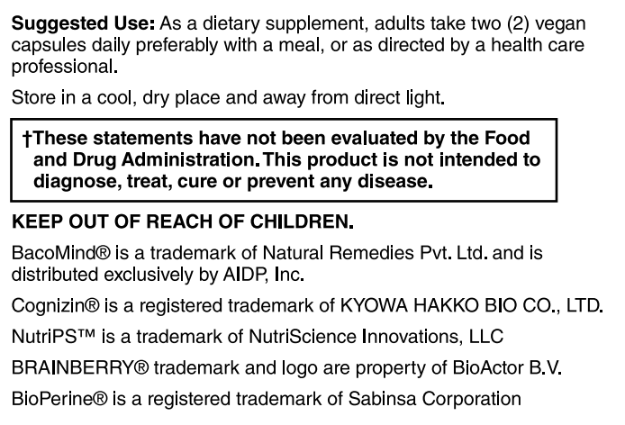 Advanced Brain Support 30 VeganCaps