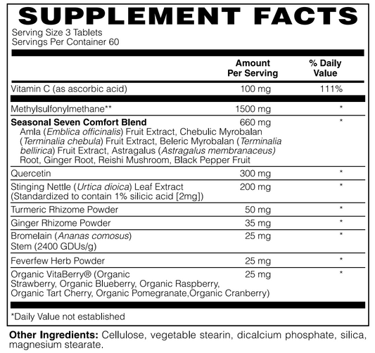 All Season Support 180 VeganTabs