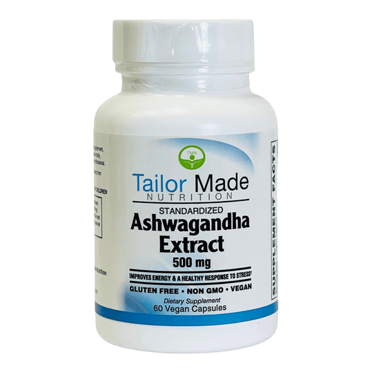 Ashwagandha Extract 500mg 60 Vegan Caps