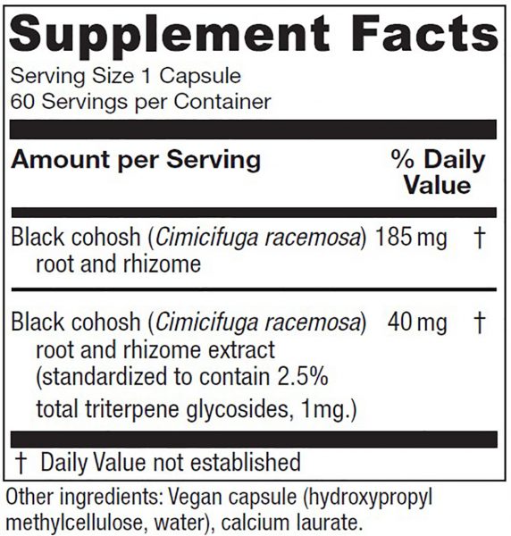 Black Cohosh 60 Caps