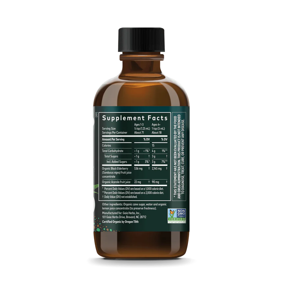 Black Elderberry Syrup 5.4 oz