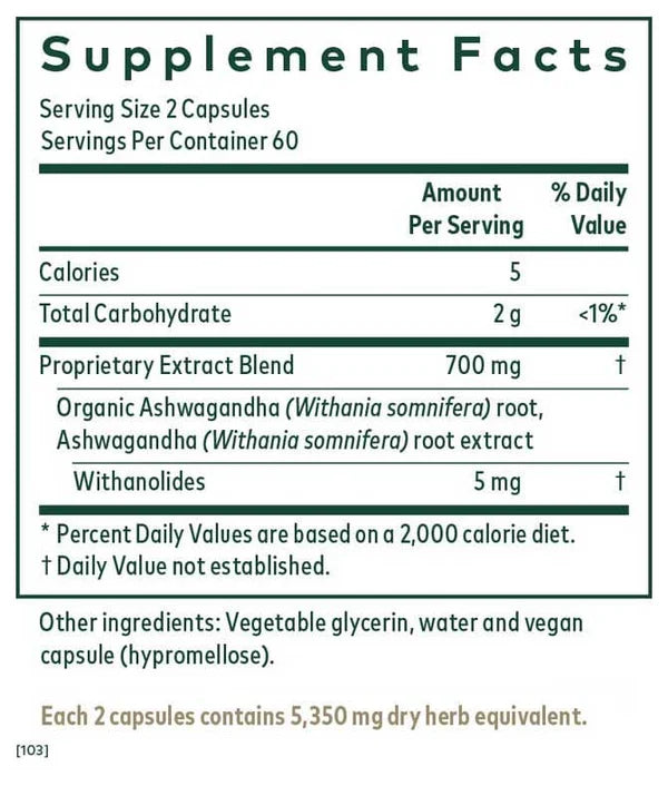 Ashwagandha 700 120SG