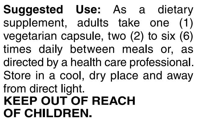 L Arginine 500mg with B6 100 VCaps