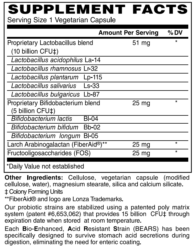 Women's 15 Billion Probiotic Formula