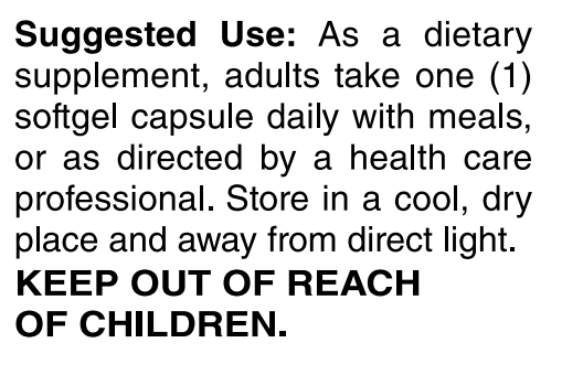 Vitamin E 400 IU 100 Softgels