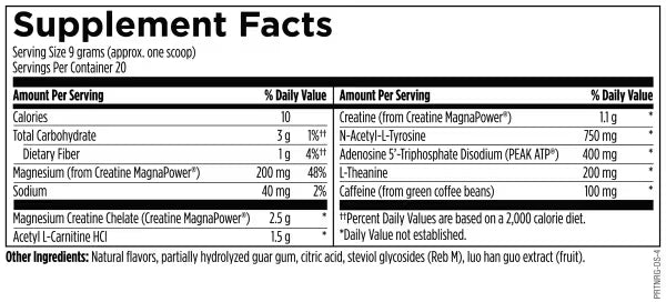 Workout Complex, Cherry Lime
