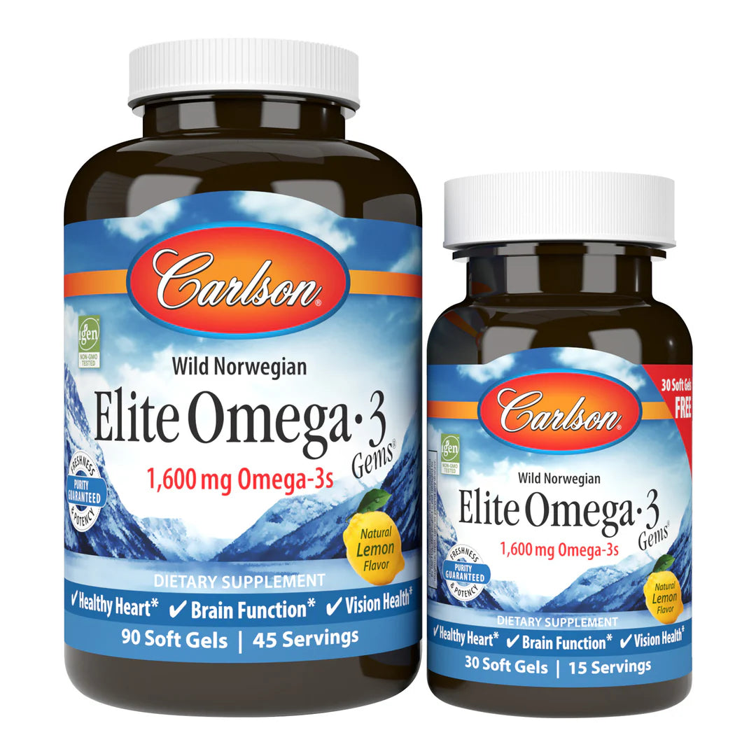 Elite Omega 3 Gems 120 Softgels
