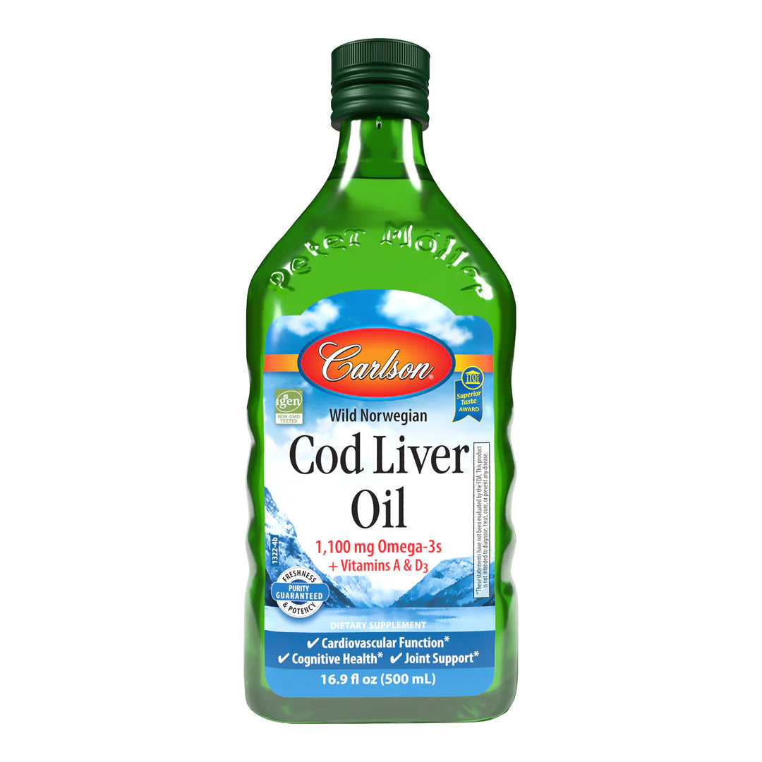 Cod Liver Oil Liq Natural 500mL