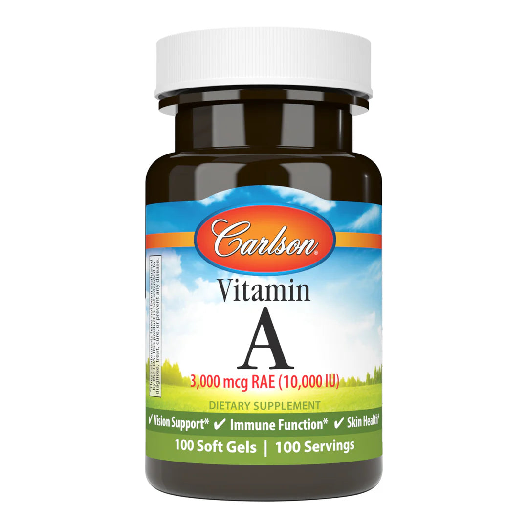 Vitamin A Natural 10000 IU 100 Softgels