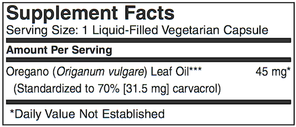 Oregano Oil 45mg