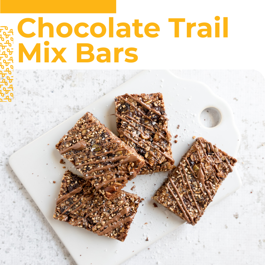 Chocolate Trail Mix Bars – Tmn Inc.