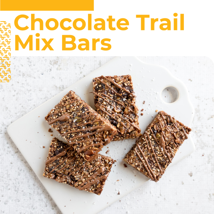 Chocolate Trail Mix Bars