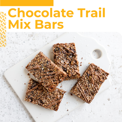 Chocolate Trail Mix Bars