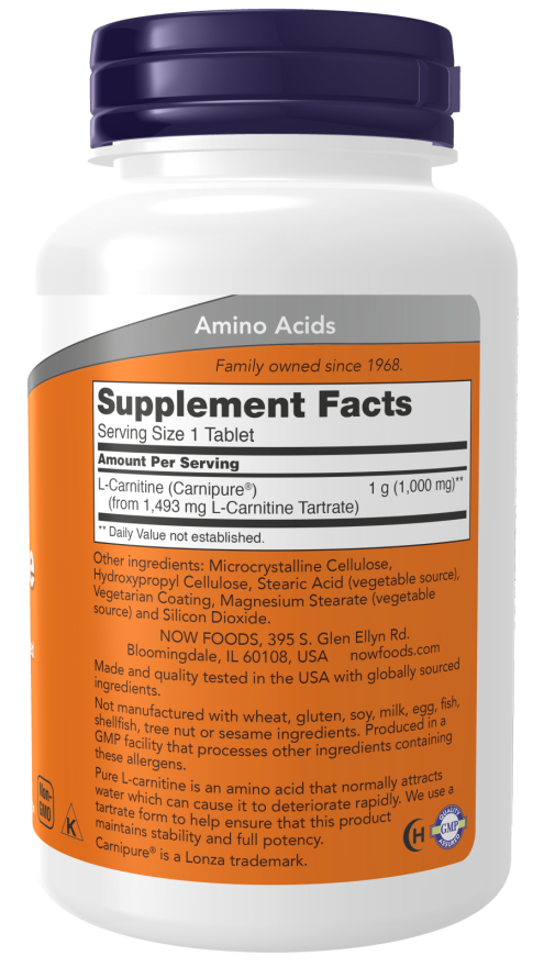 L-Carnitine 1000MG  50 Tabs