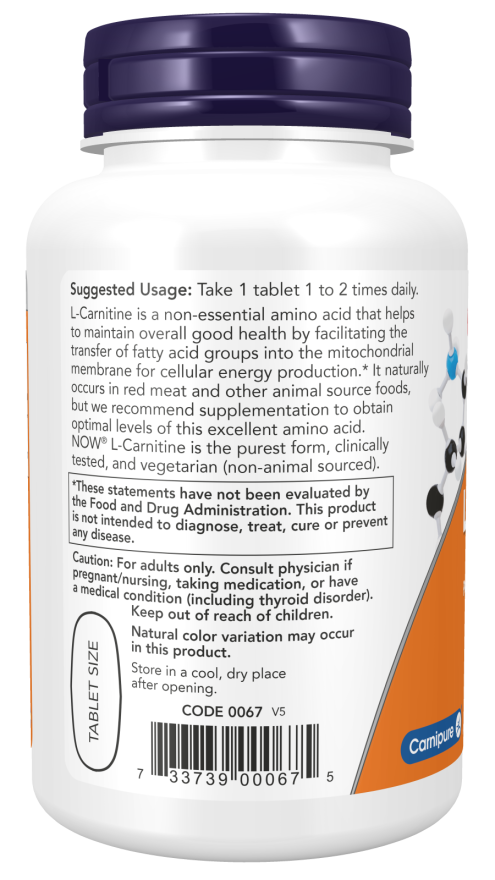L-Carnitine 1000MG  50 Tabs