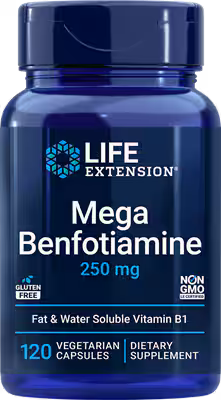 Mega Benfotiamine 120 Veg Caps