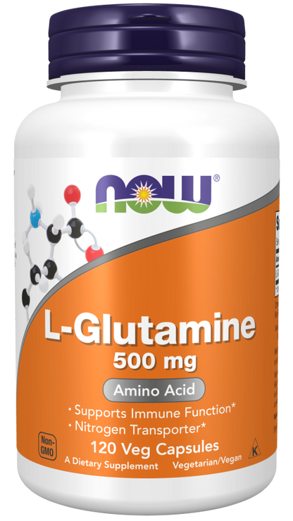 L Glutamine 500 mg 120 Veg Caps