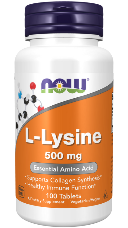 L Lysine 500 mg  100 Veg Tabs