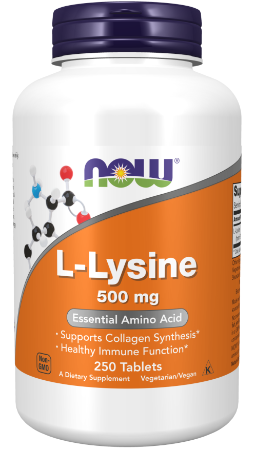 L Lysine 500mg  250 Veg Tabs
