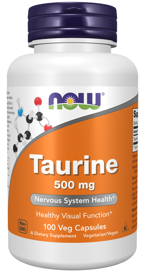 Taurine 500 mg  100 Caps