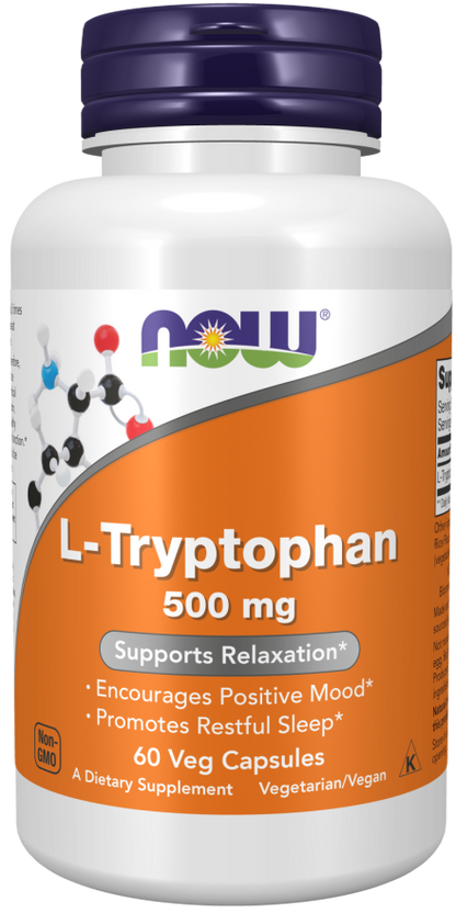 L - Tryptophan 500mg 60 Caps