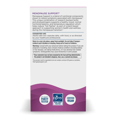 Menopause Support   60 SG