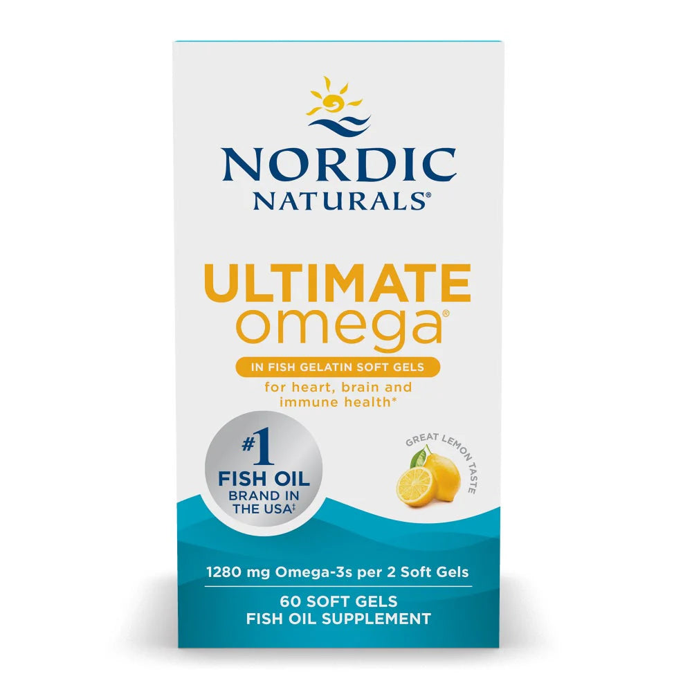 Ultimate Omega Fish Gels  60 SG