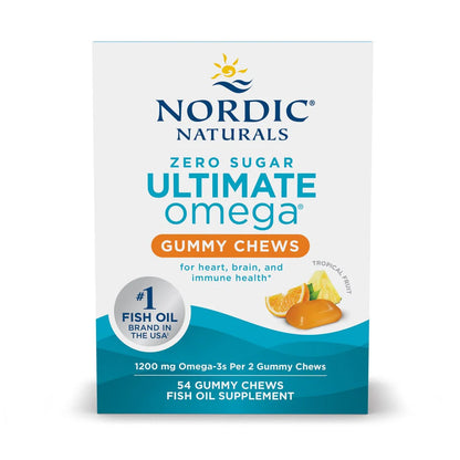 Zero Sugar Ultimate Omega  54 Gummies