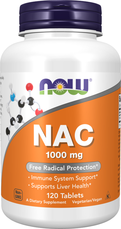 N-Acetyl L-Cysteine (Nac) 1000mg  120 Tabs