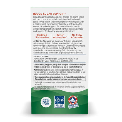 Omega Blood Sugar  60 SG