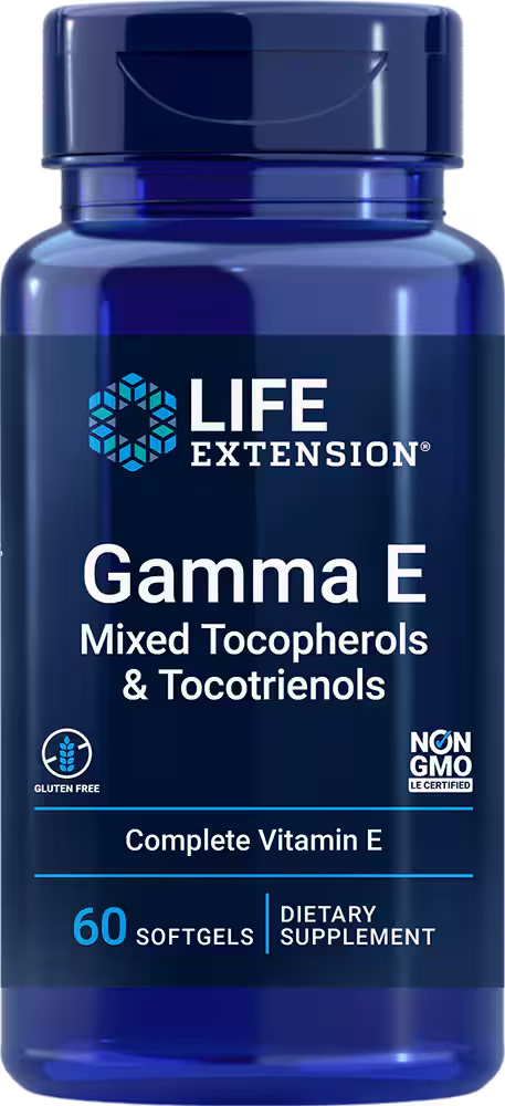 Gamma E Tocopherol Tocotrienol 60 SG