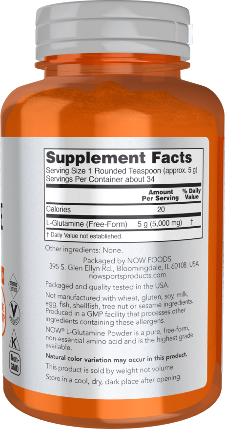 L Glutamine Pure Powder  6 oz