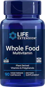 Whole Food Multivitamin 90  Veg Caps