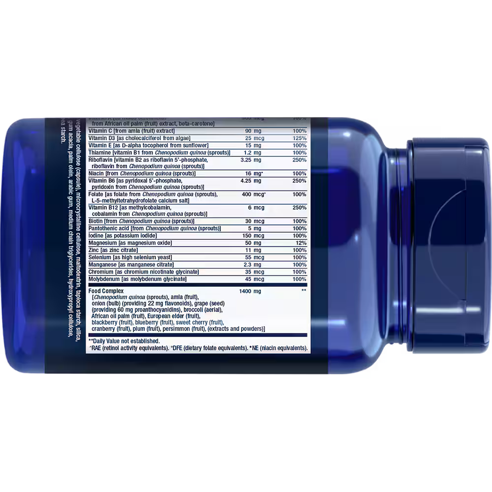 Whole Food Multivitamin 90  Veg Caps