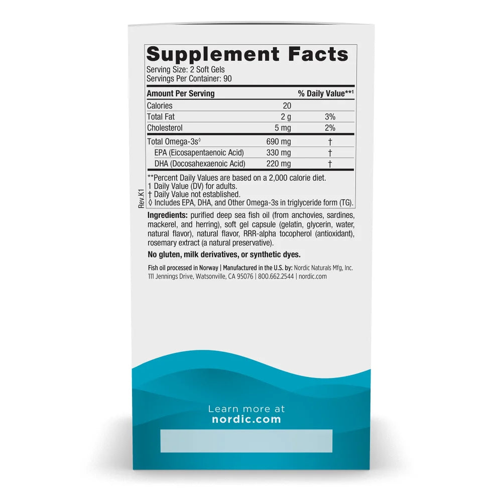 Omega-3 Lemon  180 SG