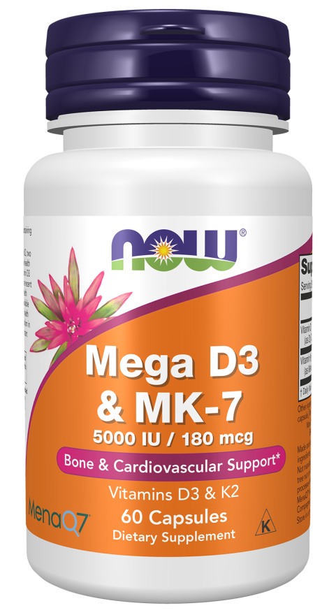 Mega Vitamin D3 + Mk7   60 Caps