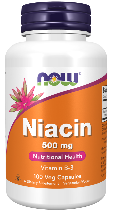 Niacin 500mg 100 Veg Caps