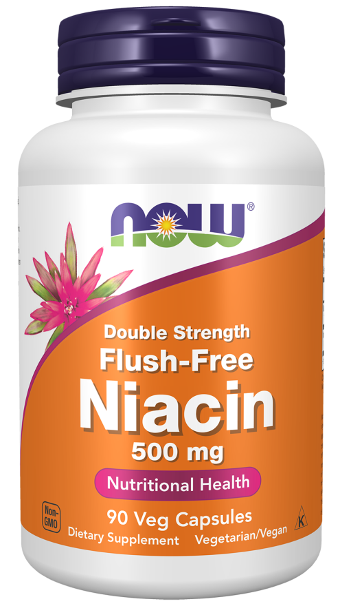 Flush Free Niacin 500mg Double Strength  90 Caps
