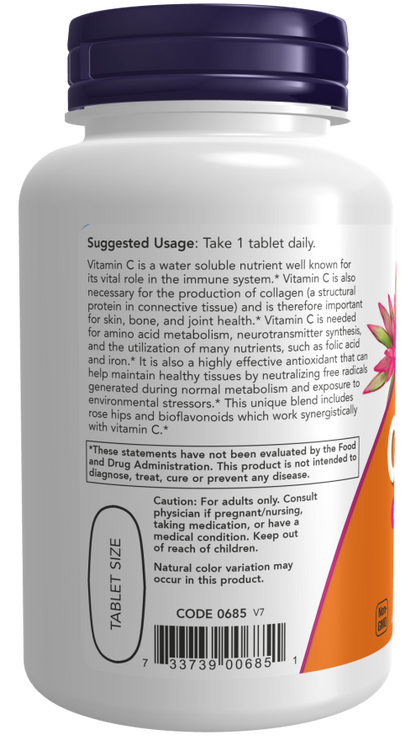 Vitamin C 1000 With Rose Hips 100 VTab