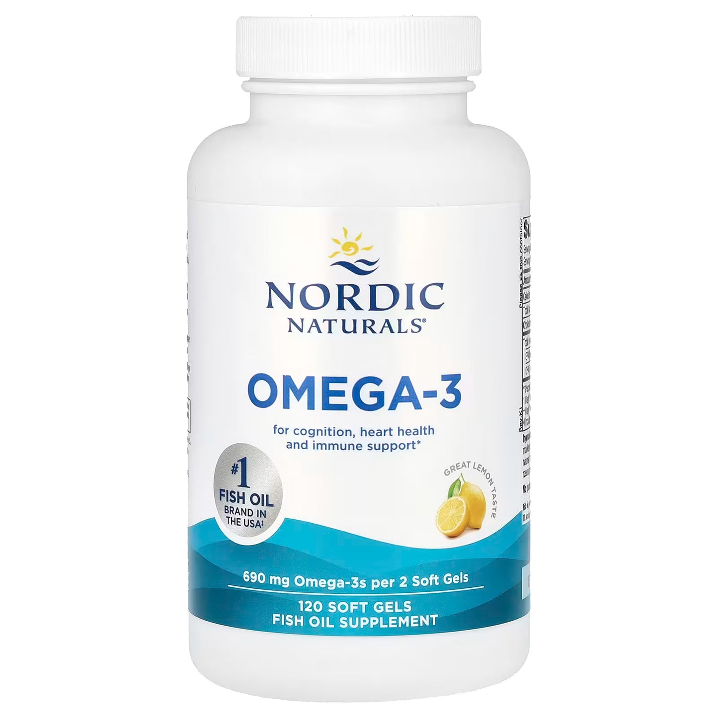 Omega-3 Lemon  120 SG