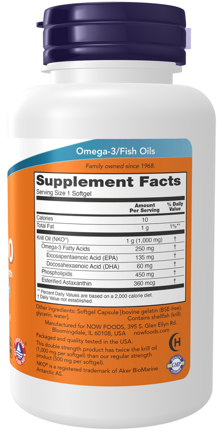 Neptune Krill Oil 1000mg  60 SG